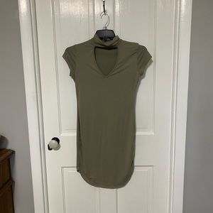 Army green soft dress size medium